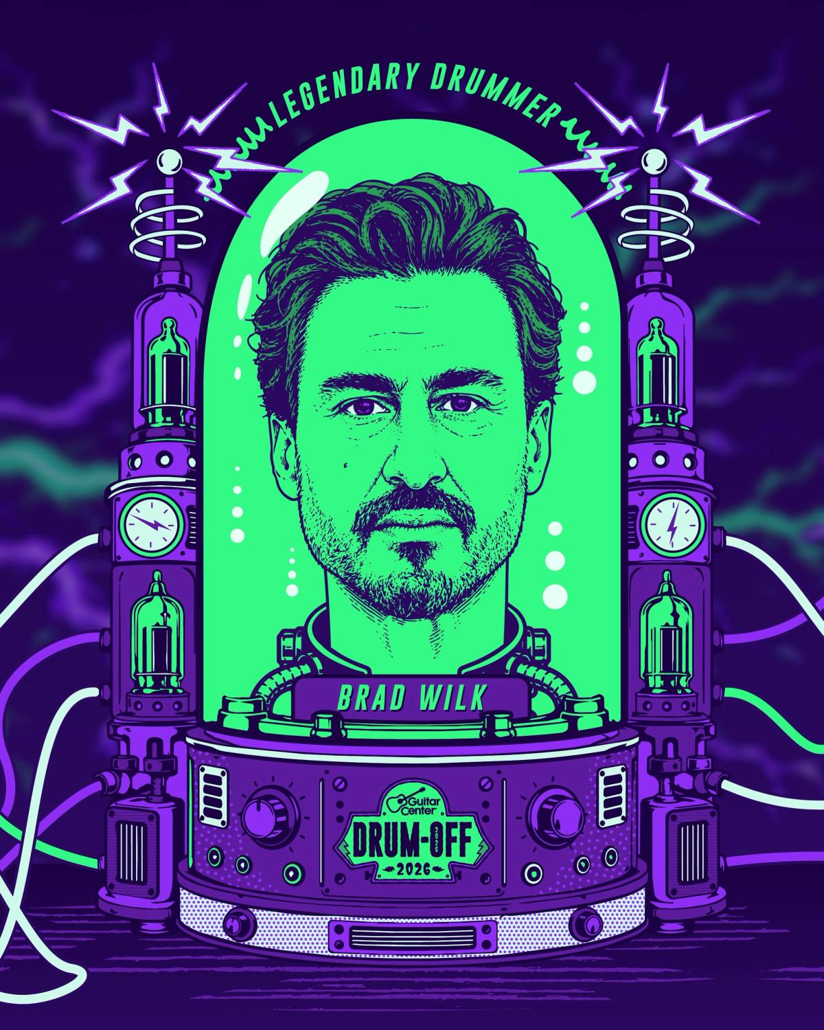 Meet Your Judges card: Brad Wilk