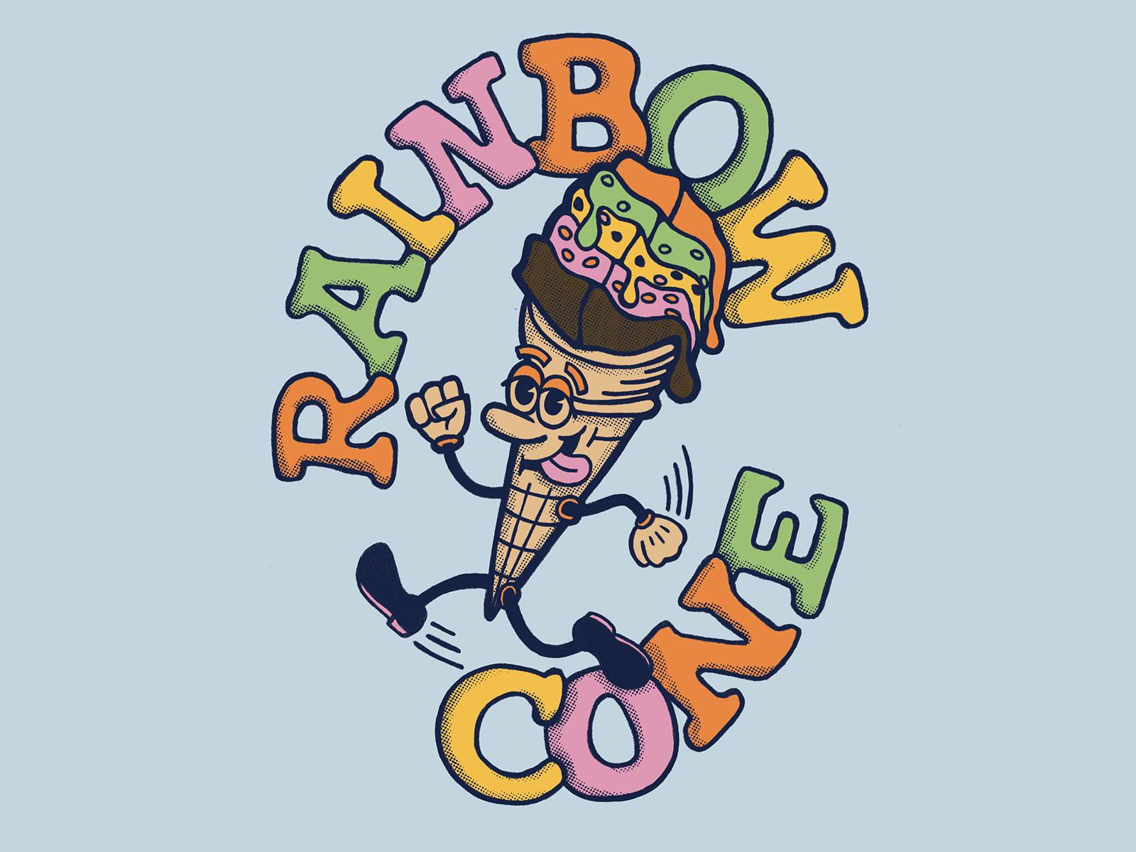 Rainbow Cone