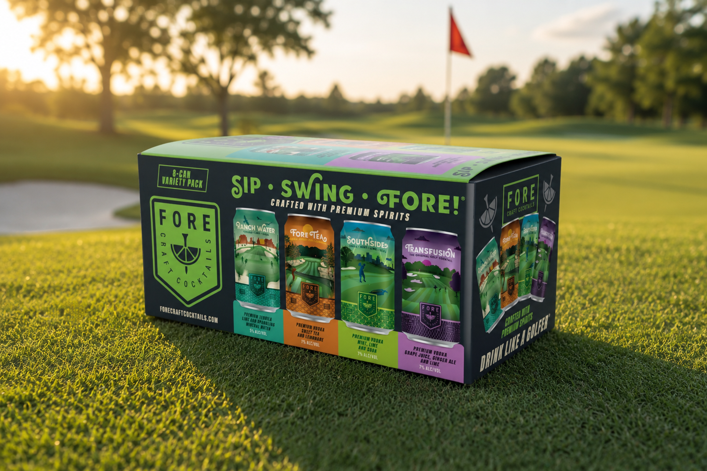 FORE Craft Cocktails can system