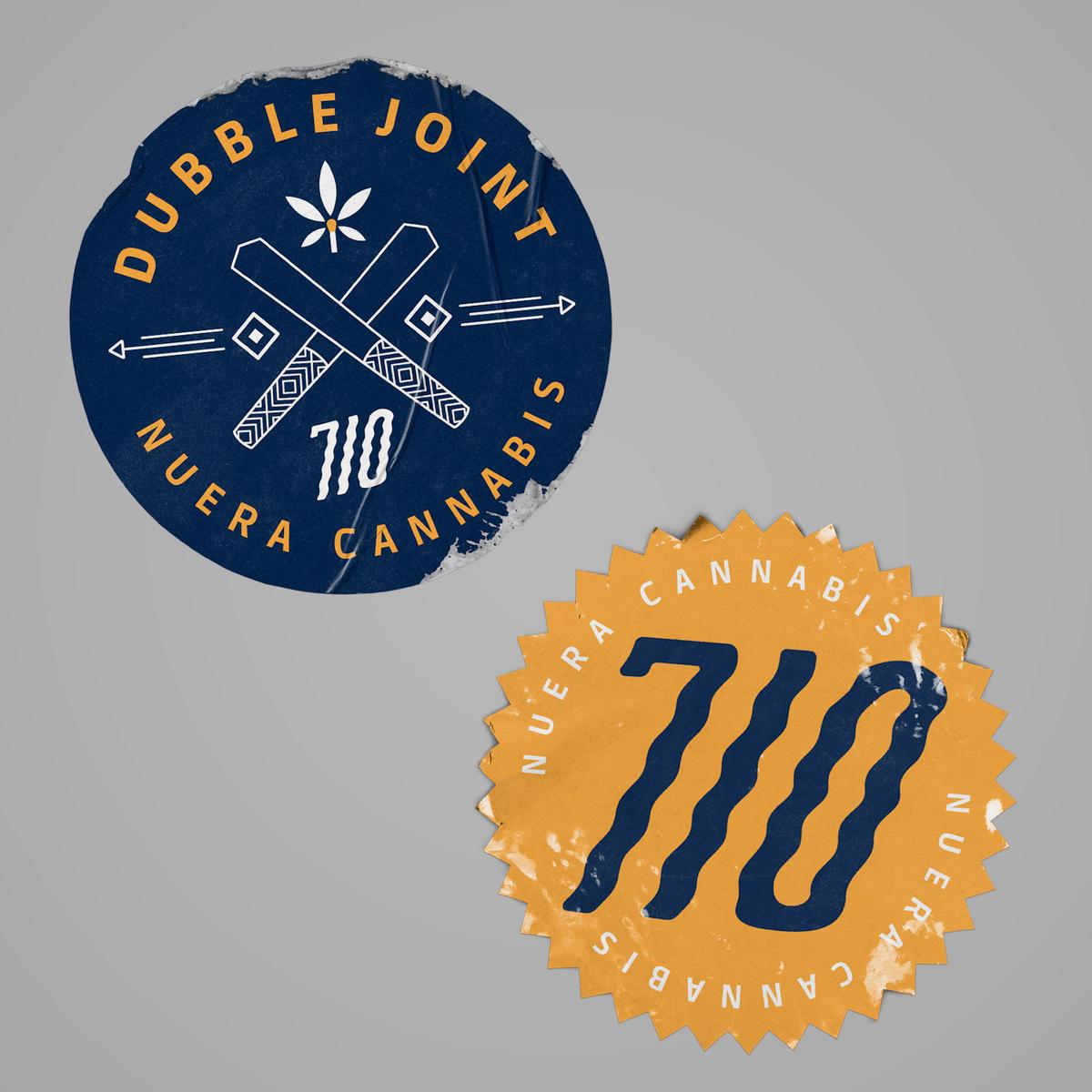 Dubble Joint and nuEra 710 stickers