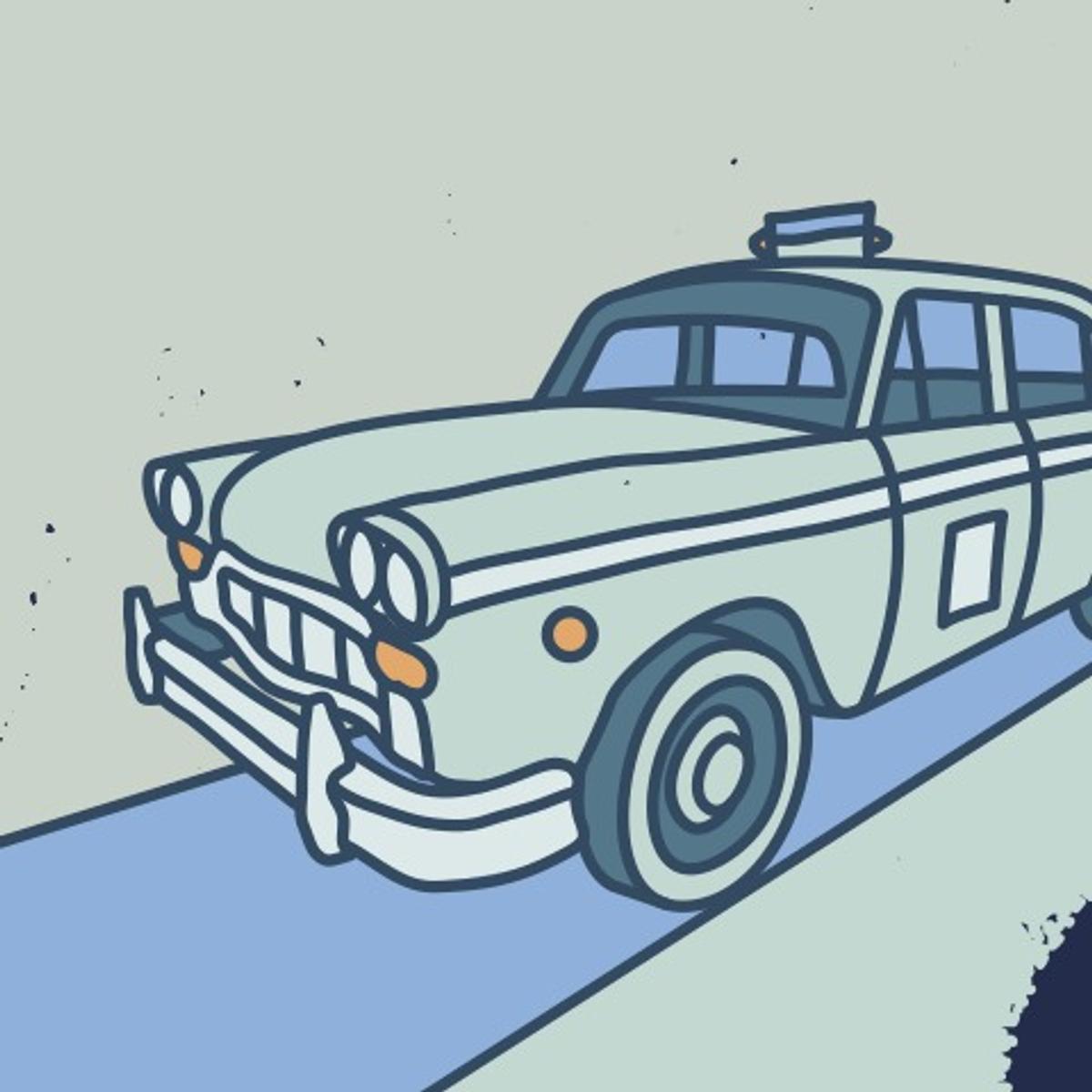 New York taxi, detail