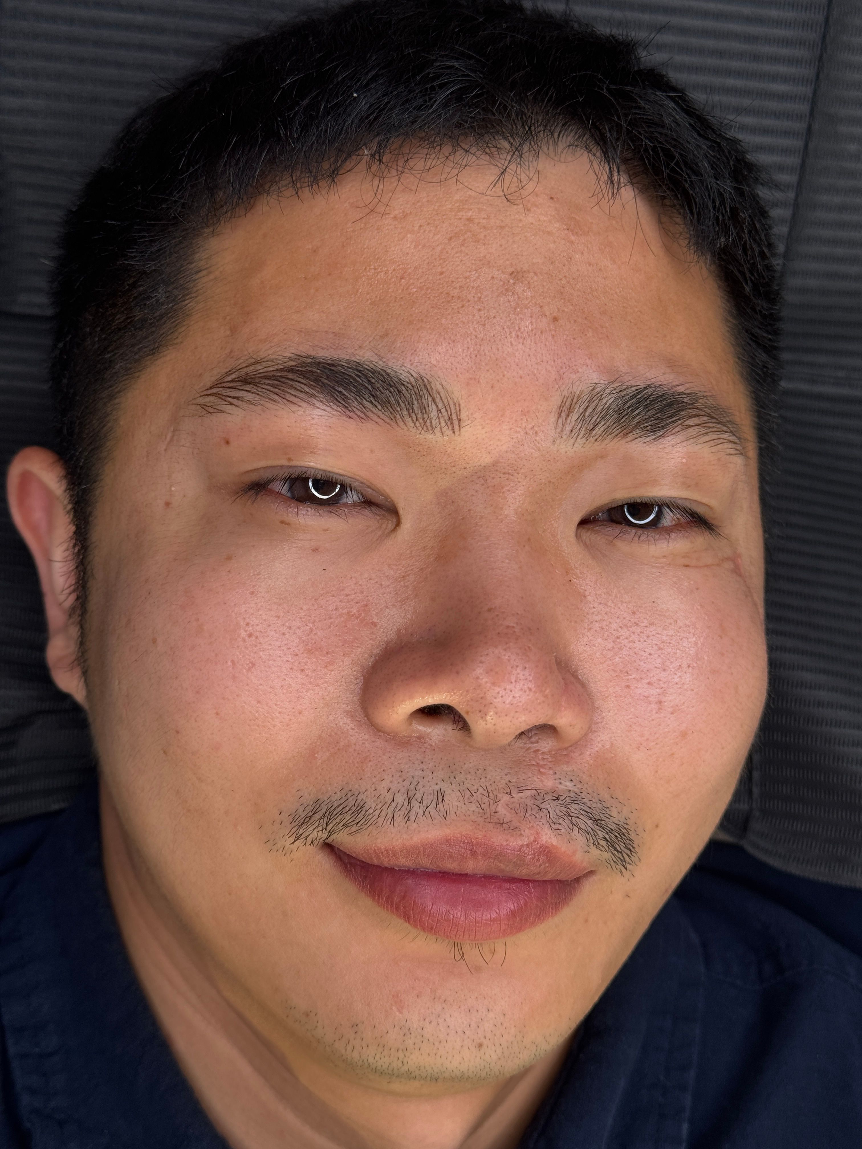 Men's brows after