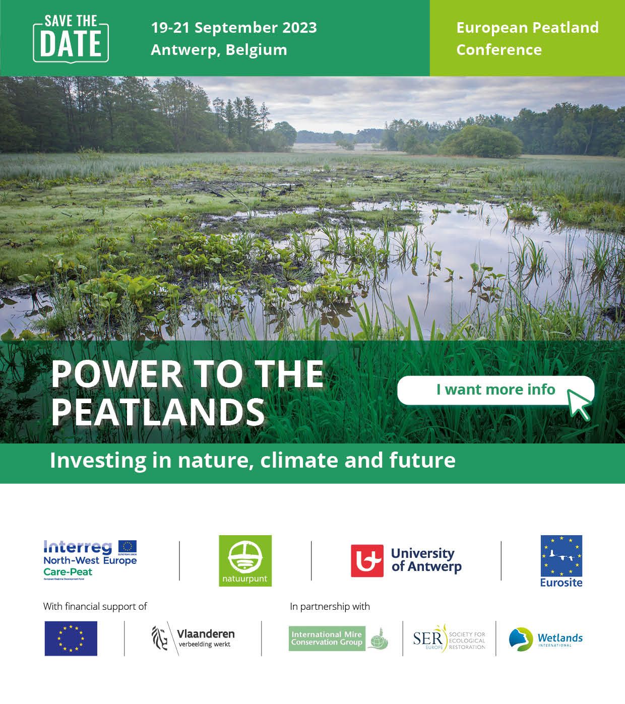 Conference: Power to the Peatlands | WaterLANDS: Water-based solutions ...
