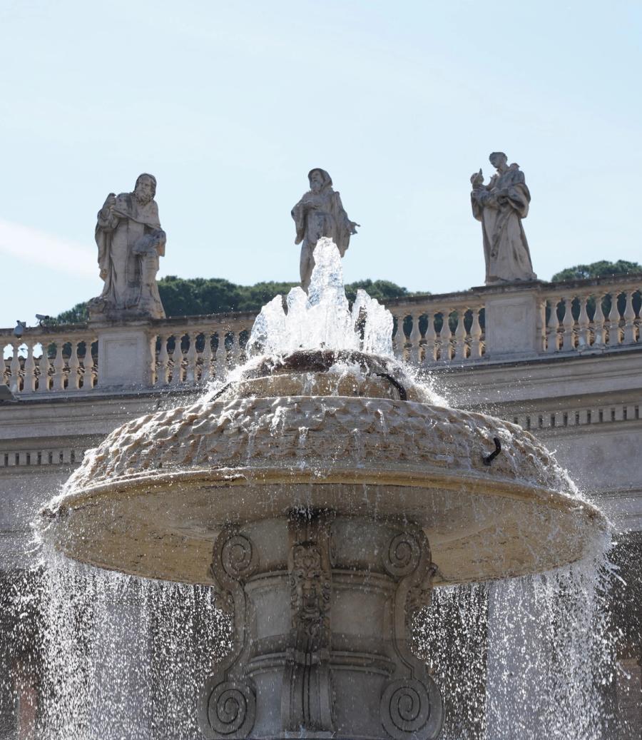 Fountain of the Piazza of Saint Peter’s