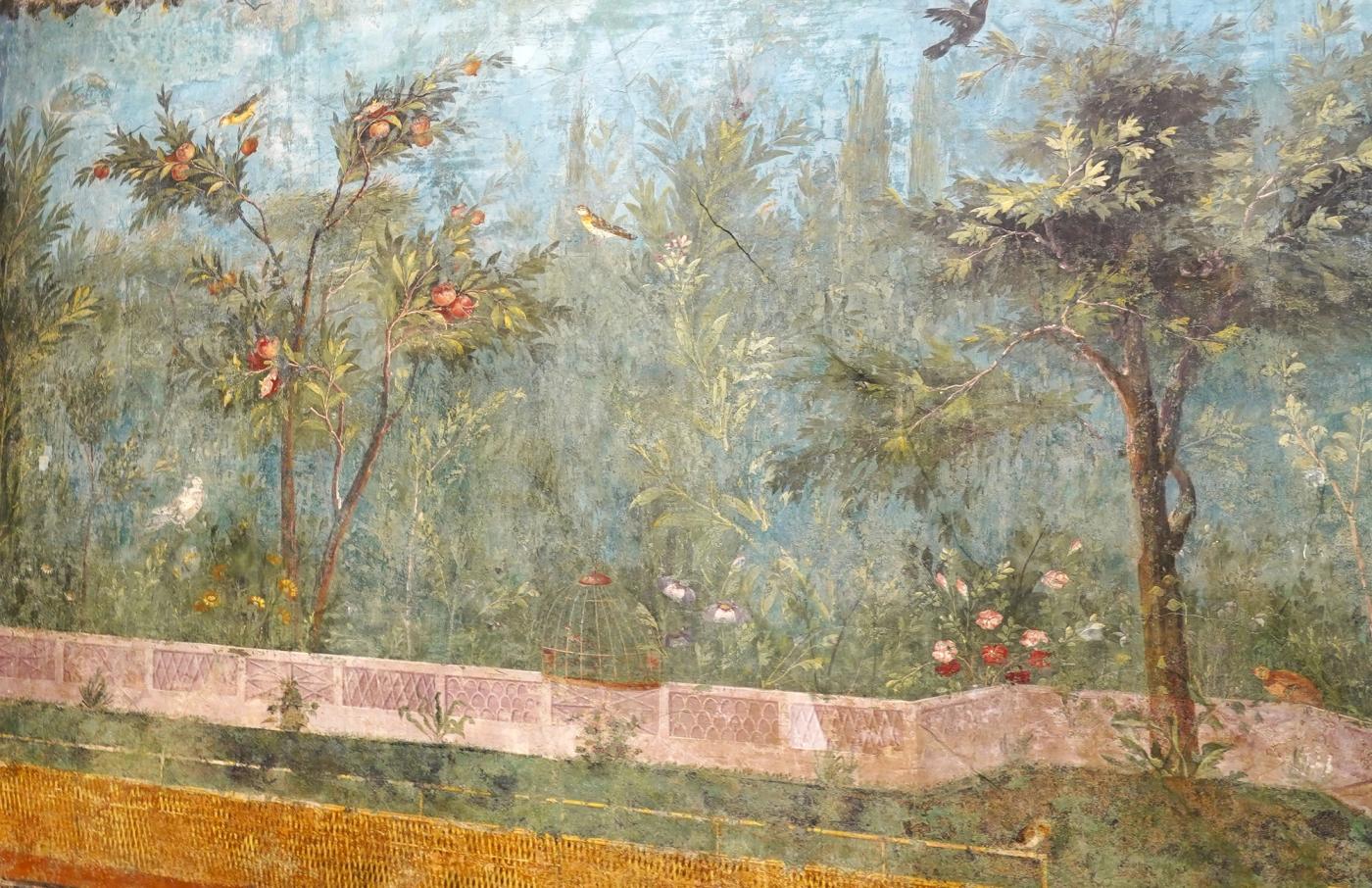 The frescoes of Livia's Garden Room