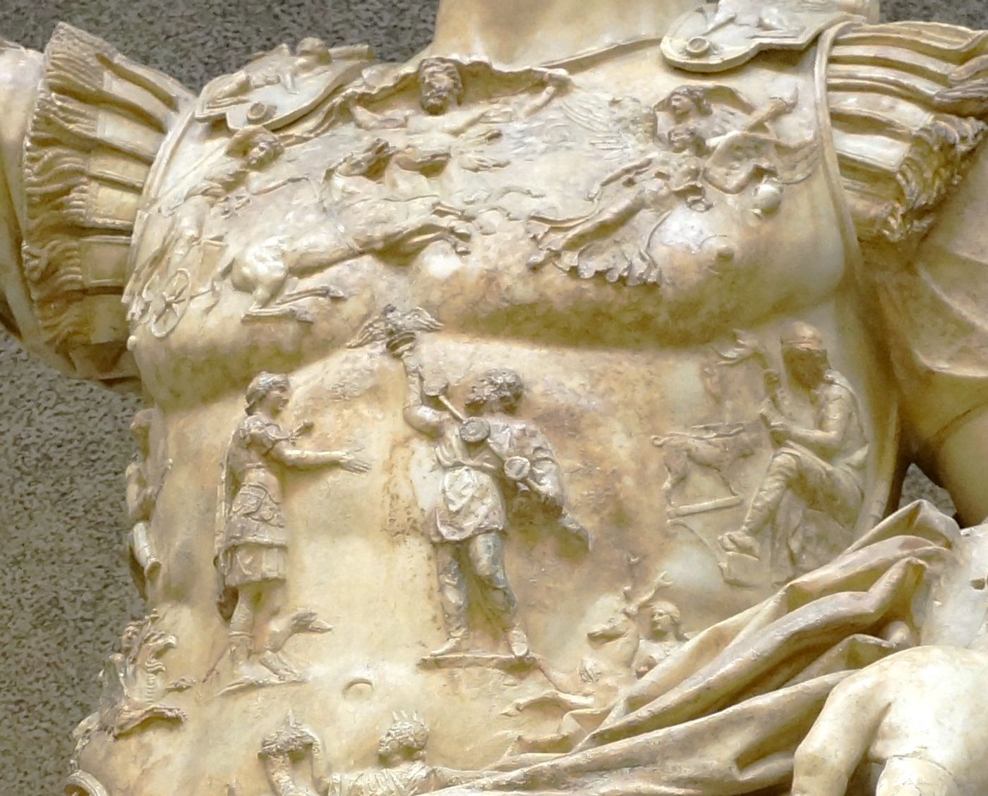 The cuirass of Augustus Prima Porta