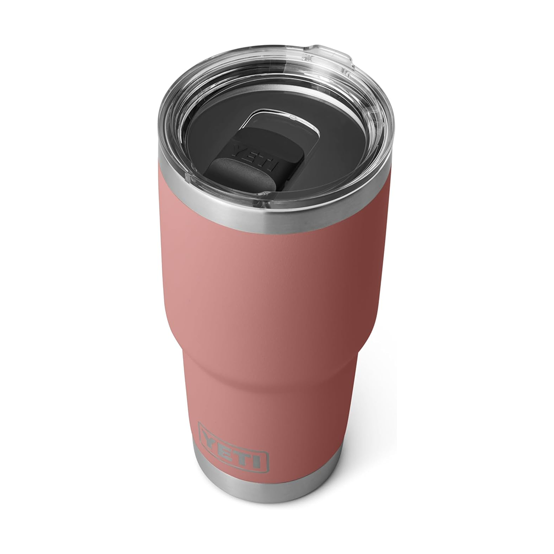 YETI Rambler 30 oz Tumbler Retired Colors, Stainless Steel (Pink) - View 3