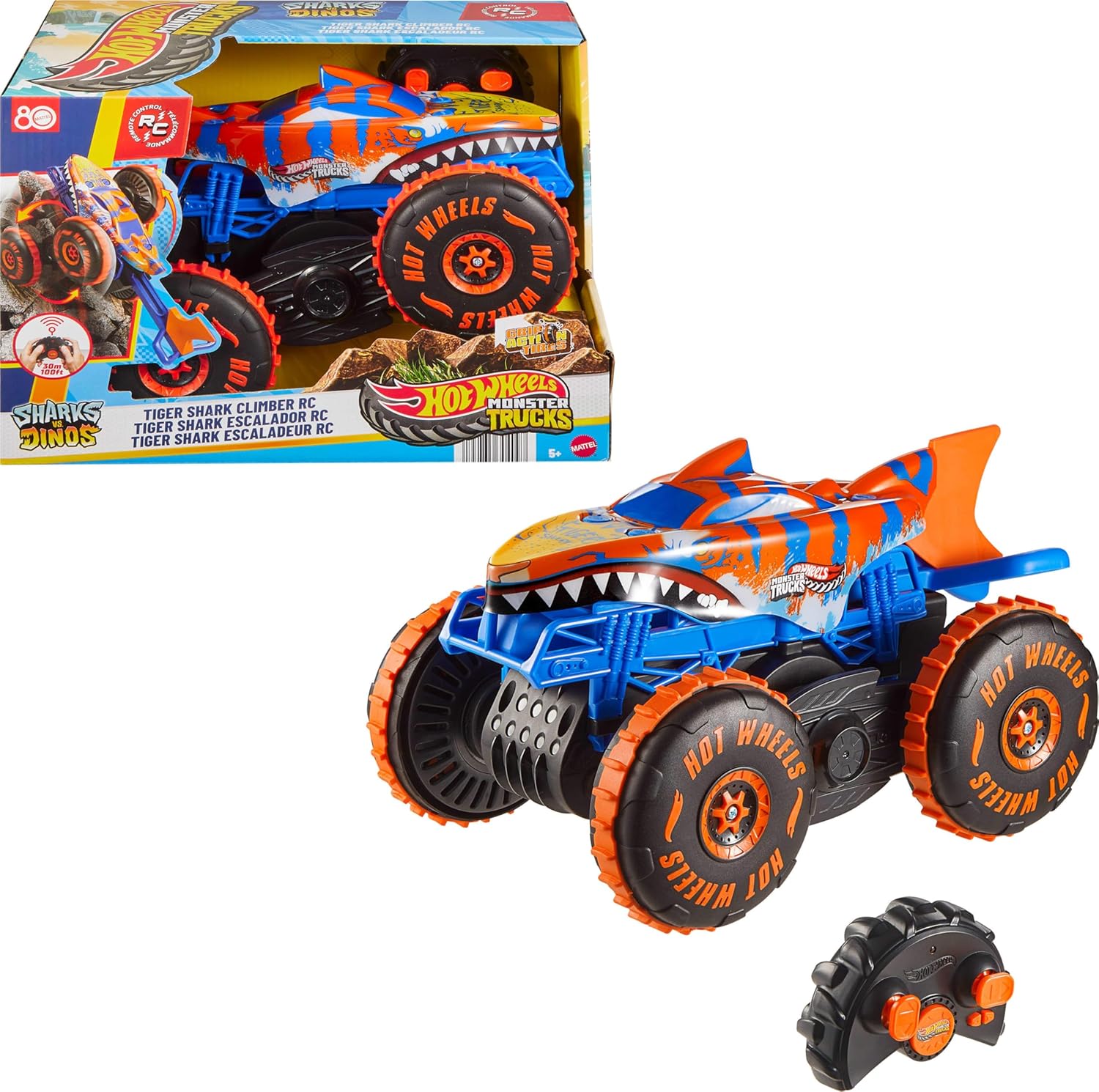 Hot Wheels Monster Trucks - Remote Control Toy Vehicle