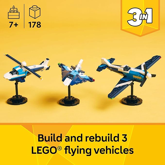 LEGO Creator 3 in 1 Aircraft Race Plane Toy - Building Toy - View 2