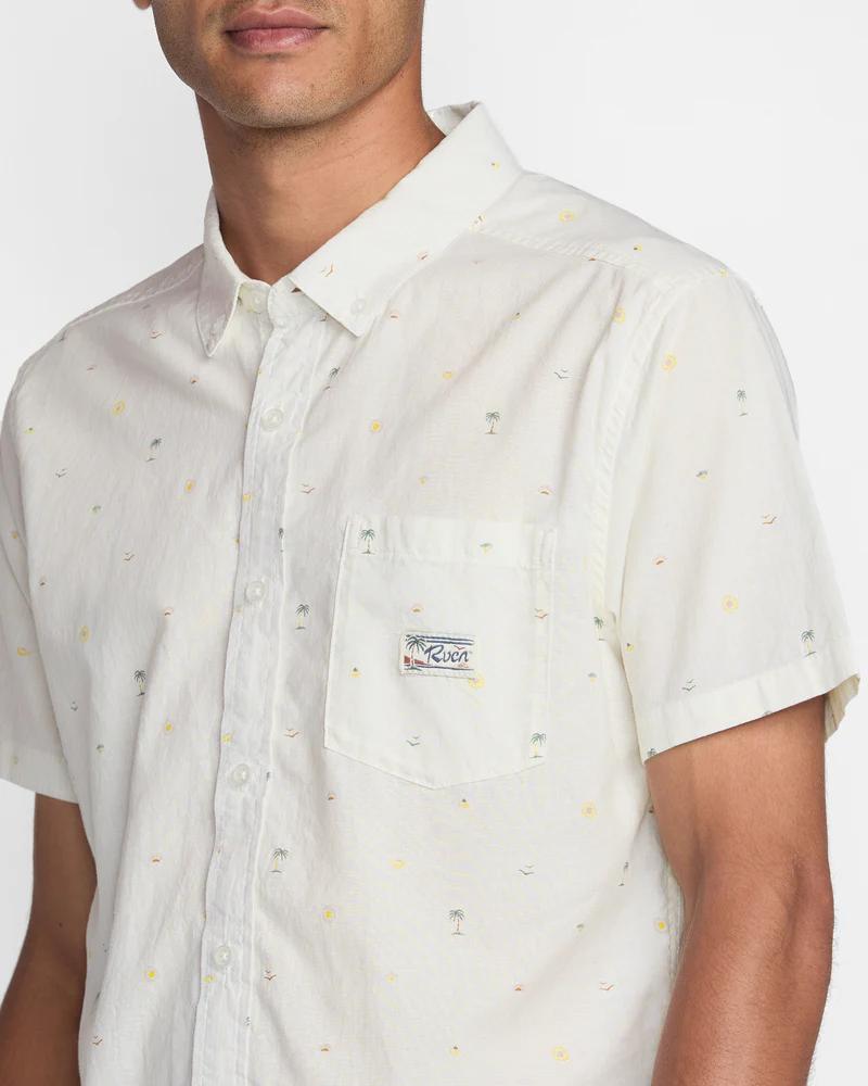 Exotica Seersucker Short Sleeve Shirt - View 2