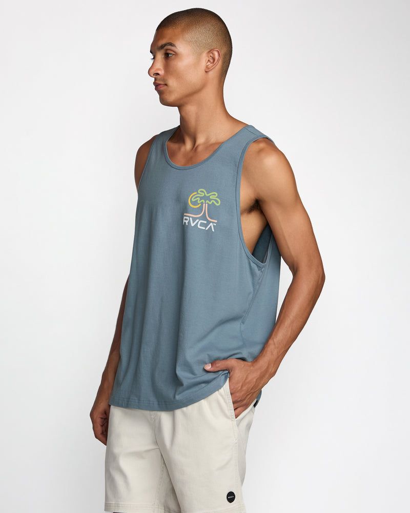 Happy Hour Tank - Vintage Navy