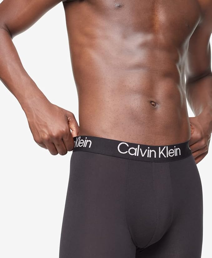 Calvin Klein Men's Ultra Soft Modal Boxer Briefs, Size 3, Black - View 2