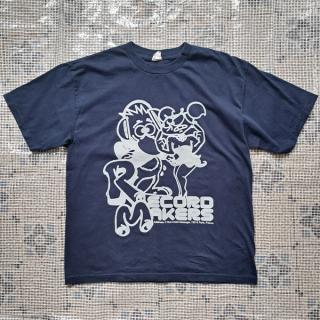 Record Makers T-shirt - Midnight Blue/Grey 2 [XL]