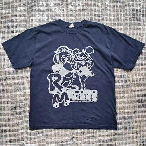 Record Makers T-shirt - Midnight Blue/Grey 2 [XL]