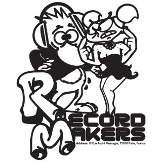 Record Makers T-shirt - Red/Rose [L]
