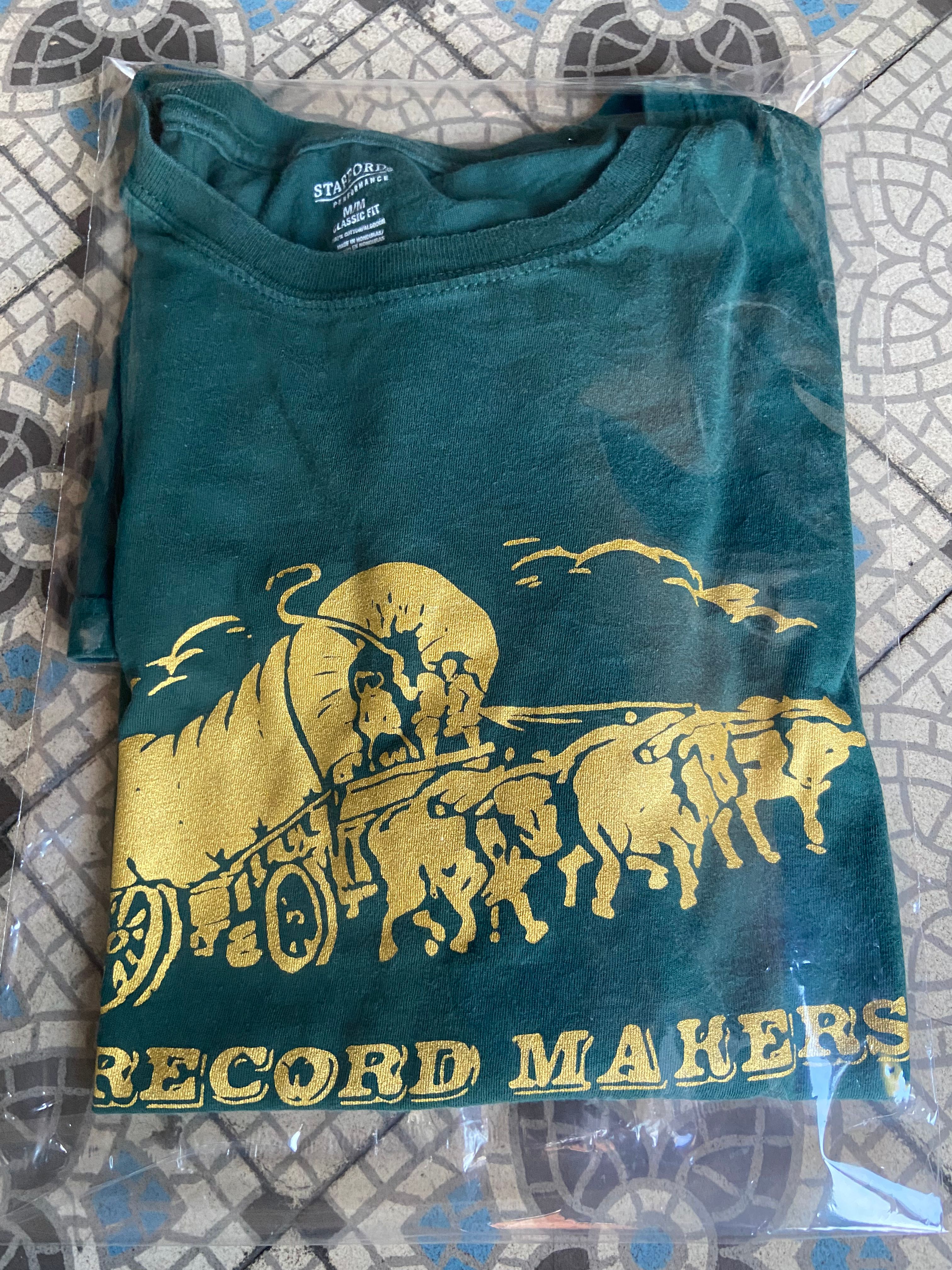 Pioneers T-shirt - Green - Gold [M]