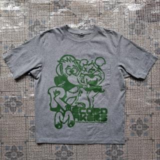 Record Makers T-shirt - Grey/Green [S]