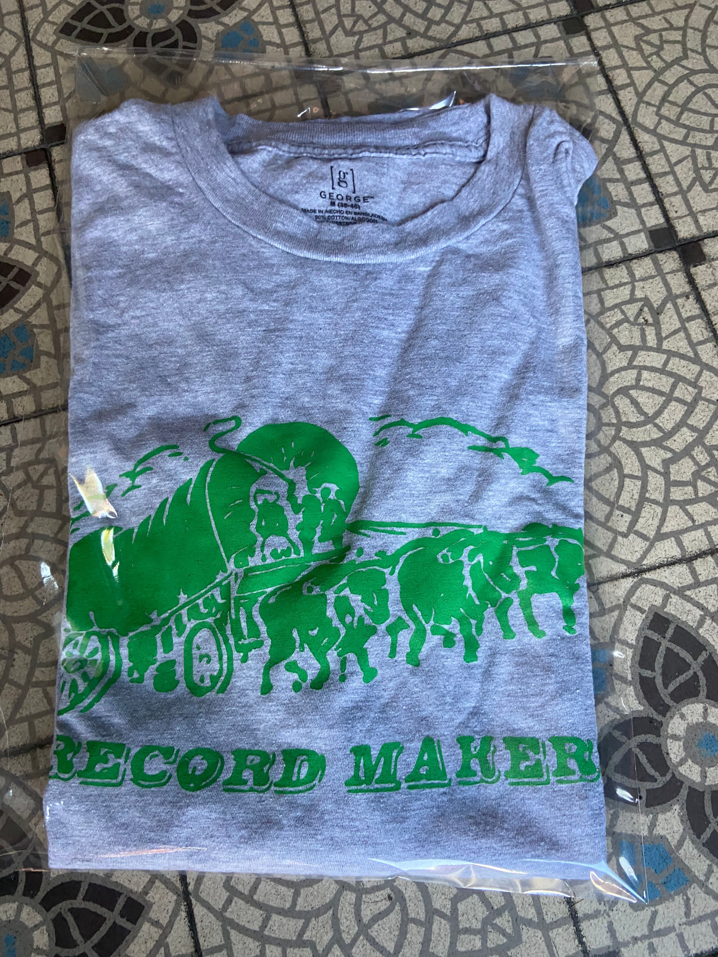 Pioneers T-shirt - Grey - Green [M]