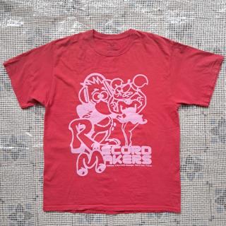Record Makers T-shirt - Red/Rose [L]