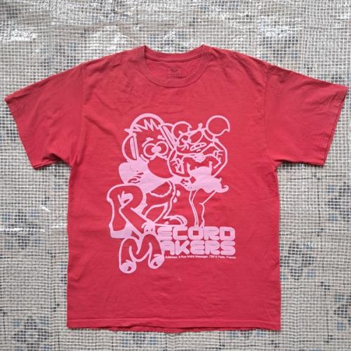 Record Makers T-shirt - Red/Rose [L]