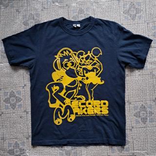 Record Makers T-shirt - Midnight Blue/Yellow [M]