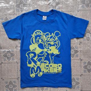 Record Makers T-shirt - Blue/Green [S]