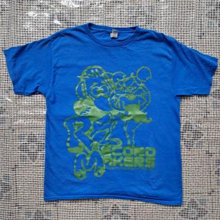 Record Makers T-shirt - Blue/Green [XL]