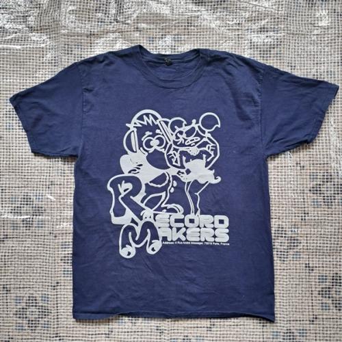 Record Makers T-shirt - Midnight Blue/Grey [XL]
