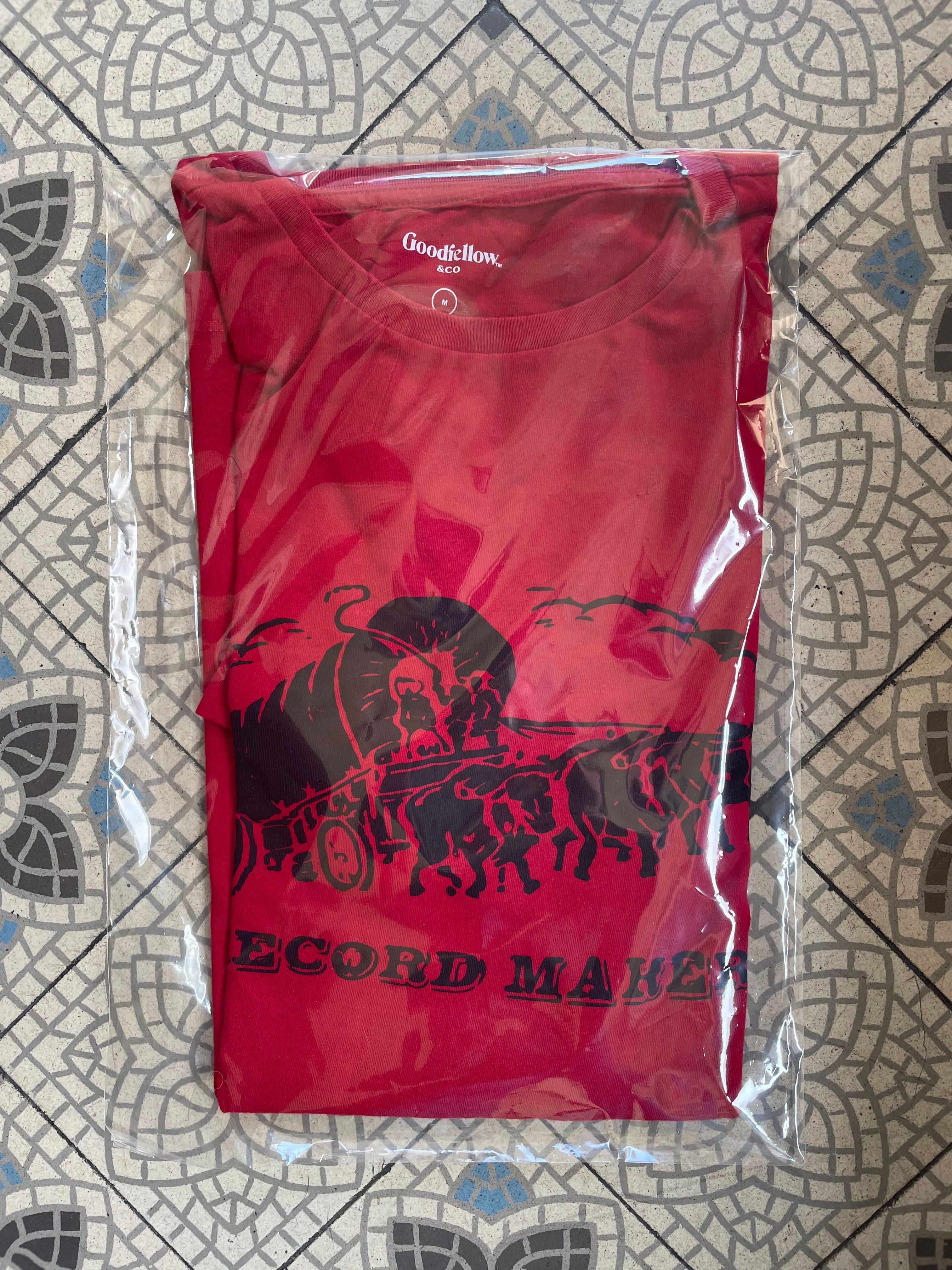 Pioneers T-shirt - Red - Black [M]