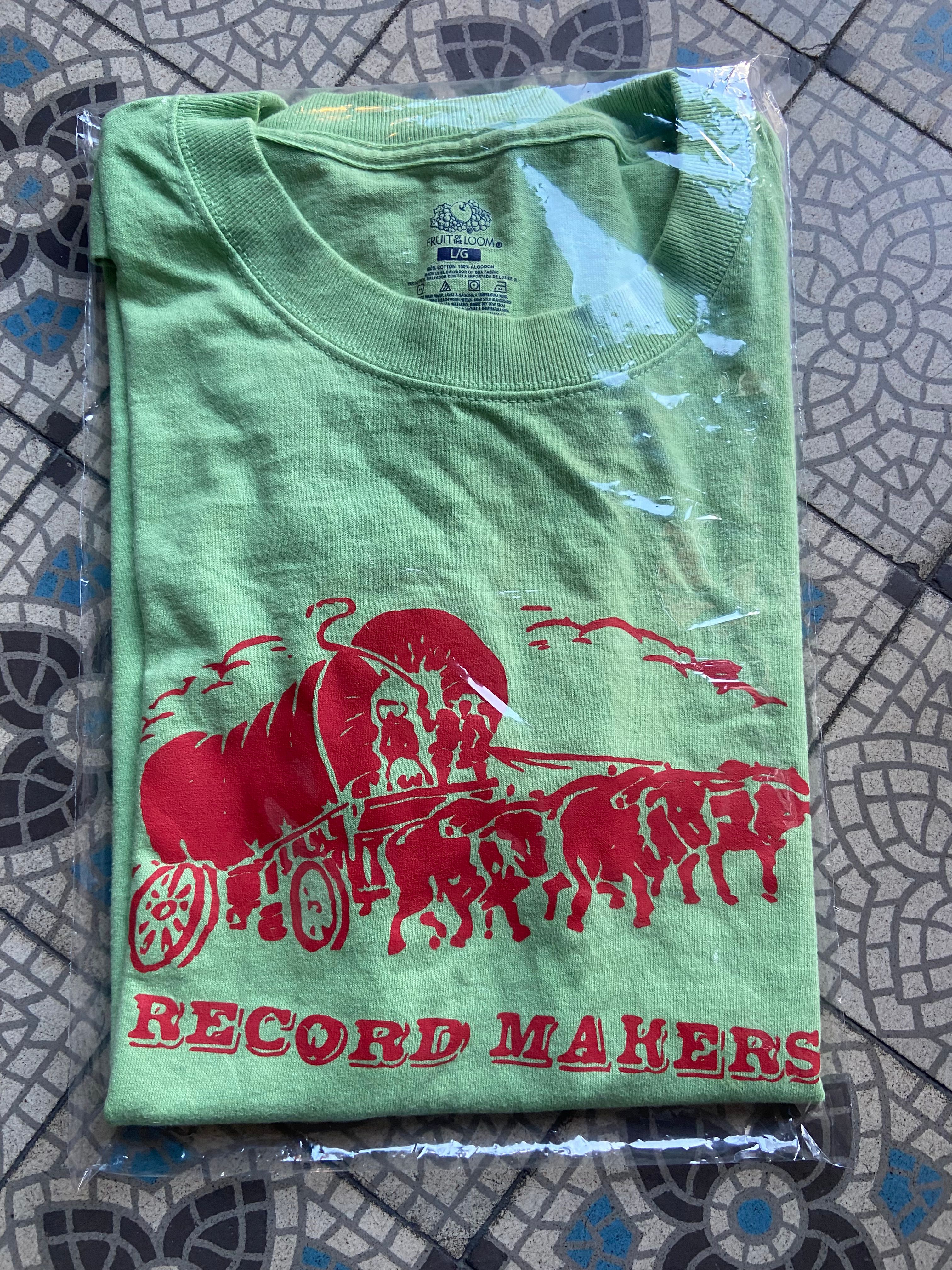 Pioneers T-shirt - Green - Red [L]