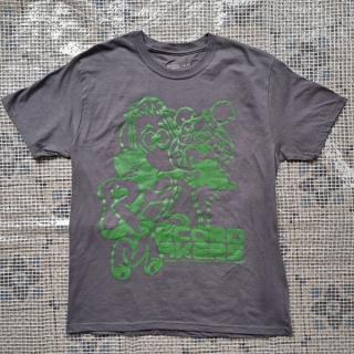 Record Makers T-shirt - Grey/Green [XL]