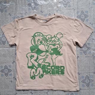 Record Makers T-shirt - Beige/Green [M]