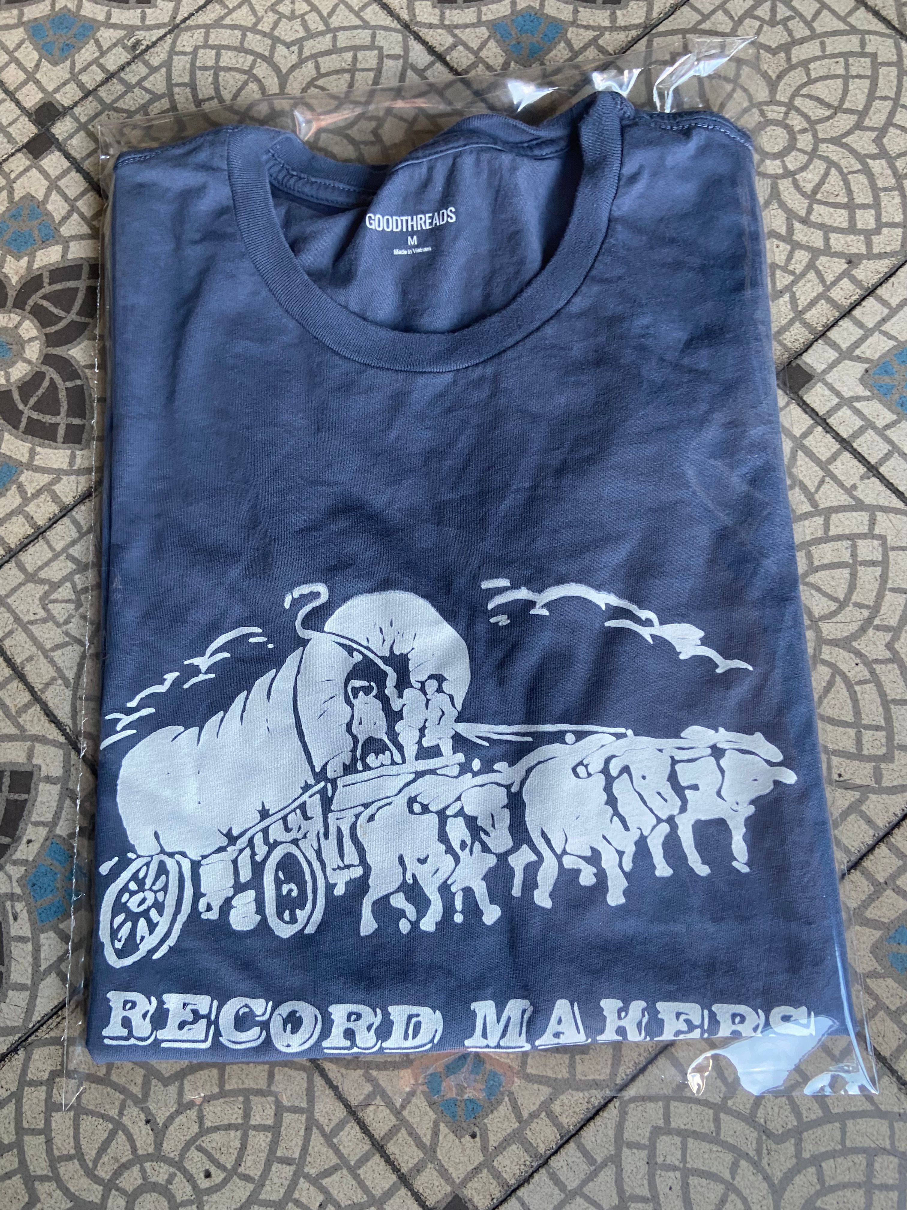 Pioneers T-shirt - Navy Grey - White [M]