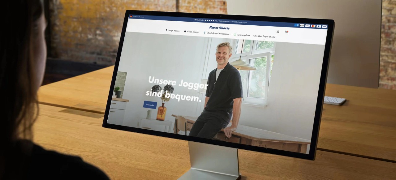 Case Study DTC-Commerce & Shopify-Optimierung | Papas Shorts Solution 3
