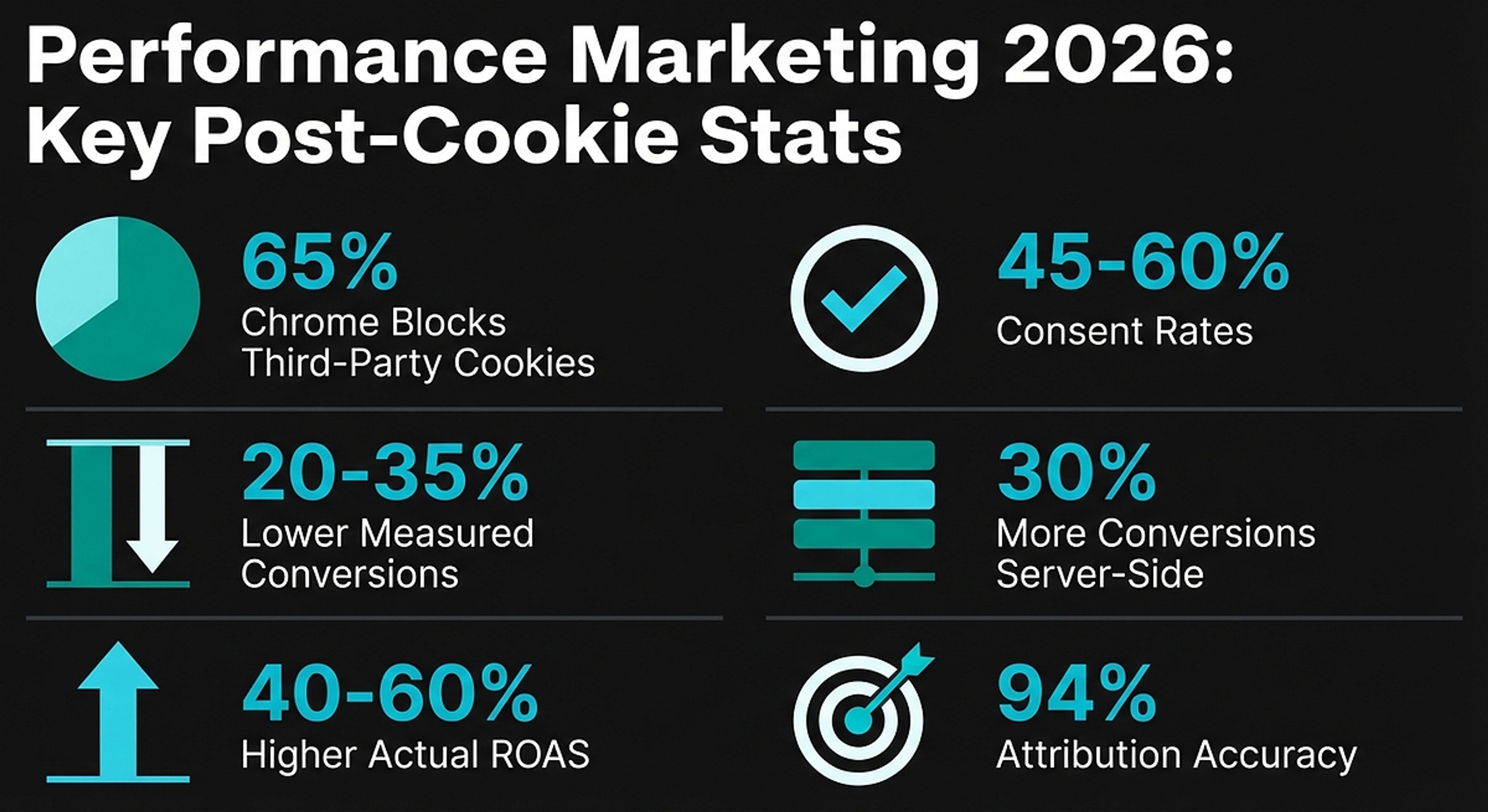 Performance Marketing 2026: Key Post-Cookie Stats