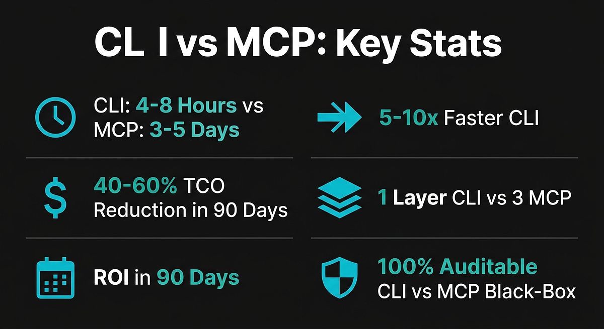 CLI vs MCP: Key CTO Stats