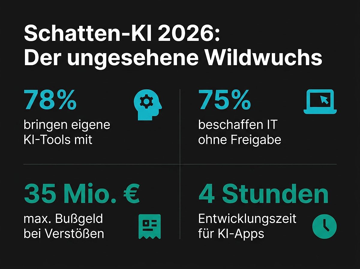 Schatten-KI im Unternehmen: Risiken & Realität
