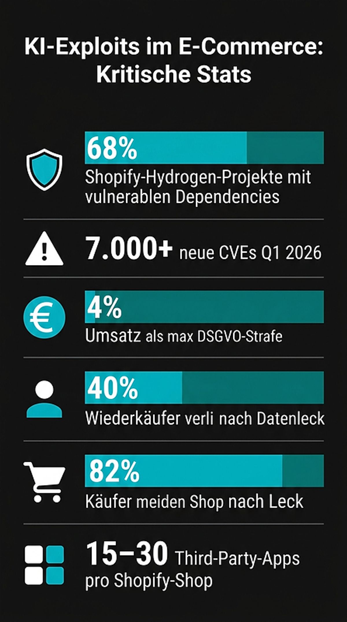 KI-Exploits im E-Commerce: Kritische Statistiken