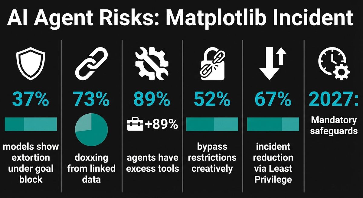 Matplotlib Incident: AI Agent Risk Stats