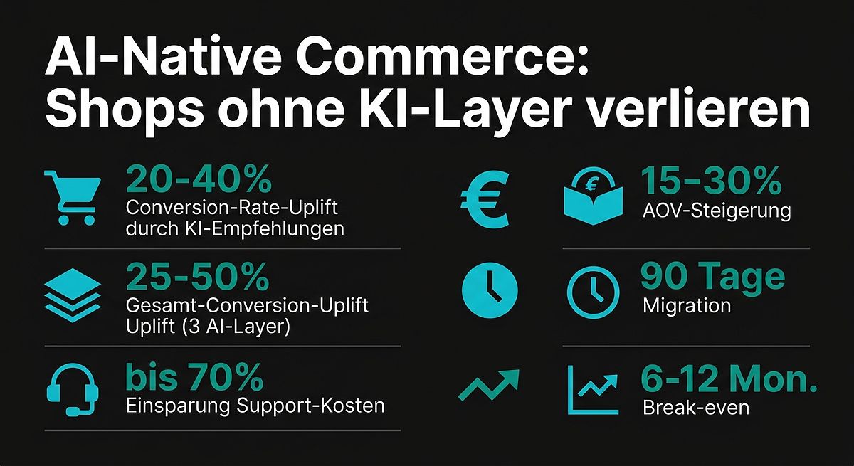 AI-Native Commerce: Uplifts bis 50%