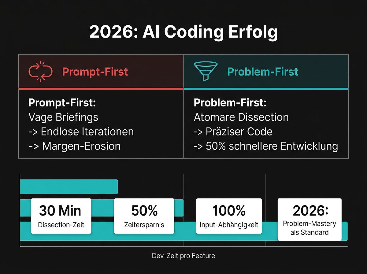AI Coding: Problem-First vs. Prompt-First