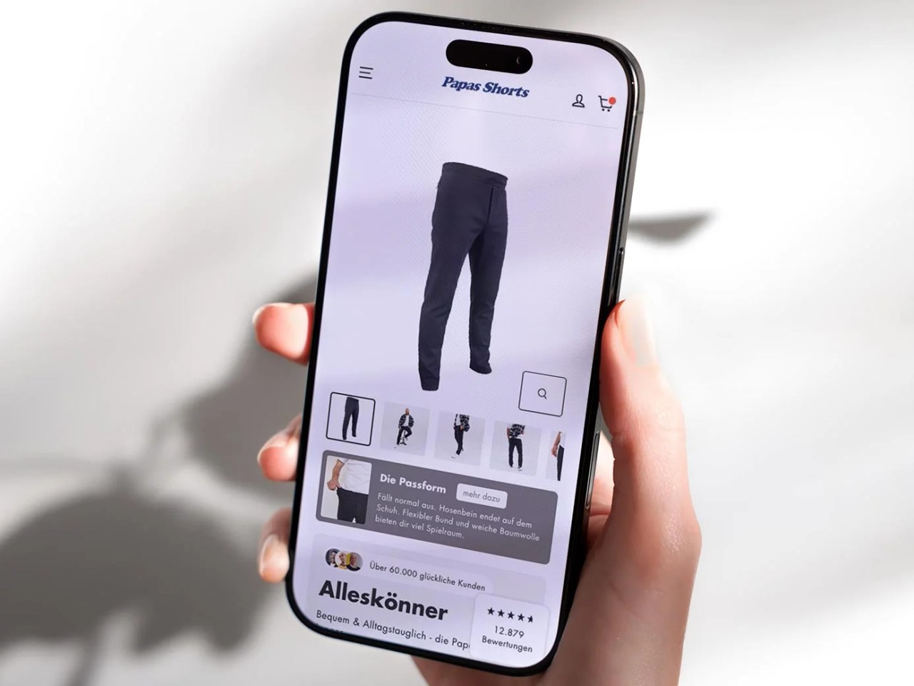 Case Study DTC-Commerce & Shopify-Optimierung | Papas Shorts Solution 1