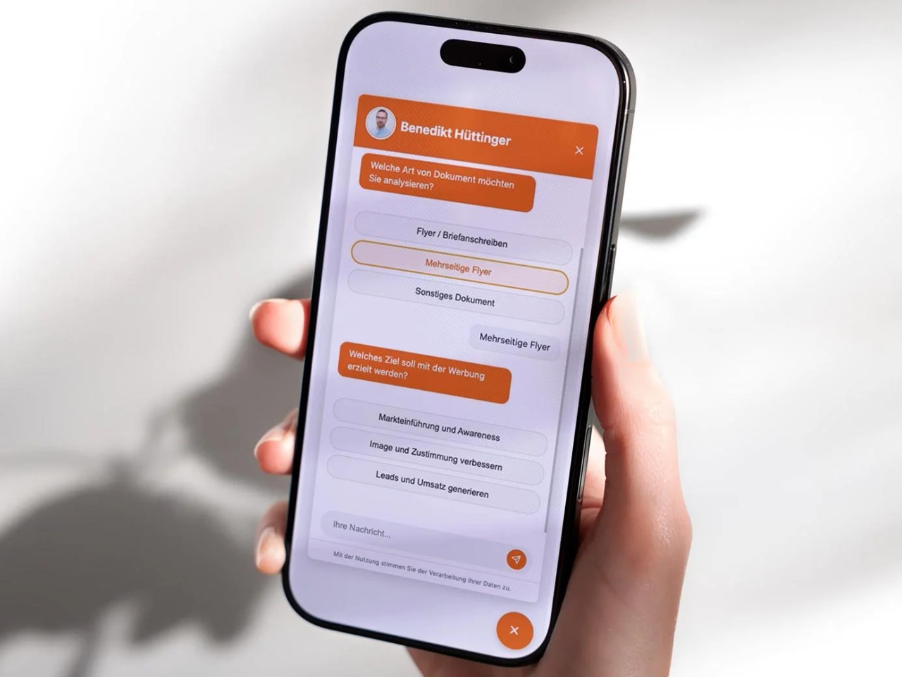 Case Study WordPress Development & AI Integration | Direktwerbung Hüttinger Solution 1