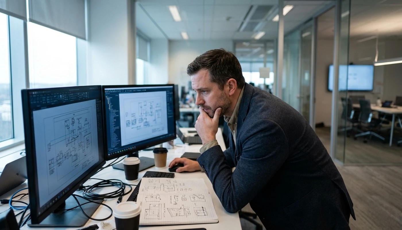 SaaS vs. Custom Build: Wann lohnt sich die eigene Lösung? - Symbolbild