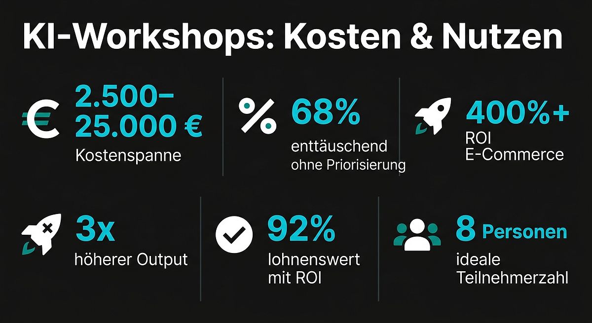 KI-Workshops für Firmen: Kosten und Nutzen
