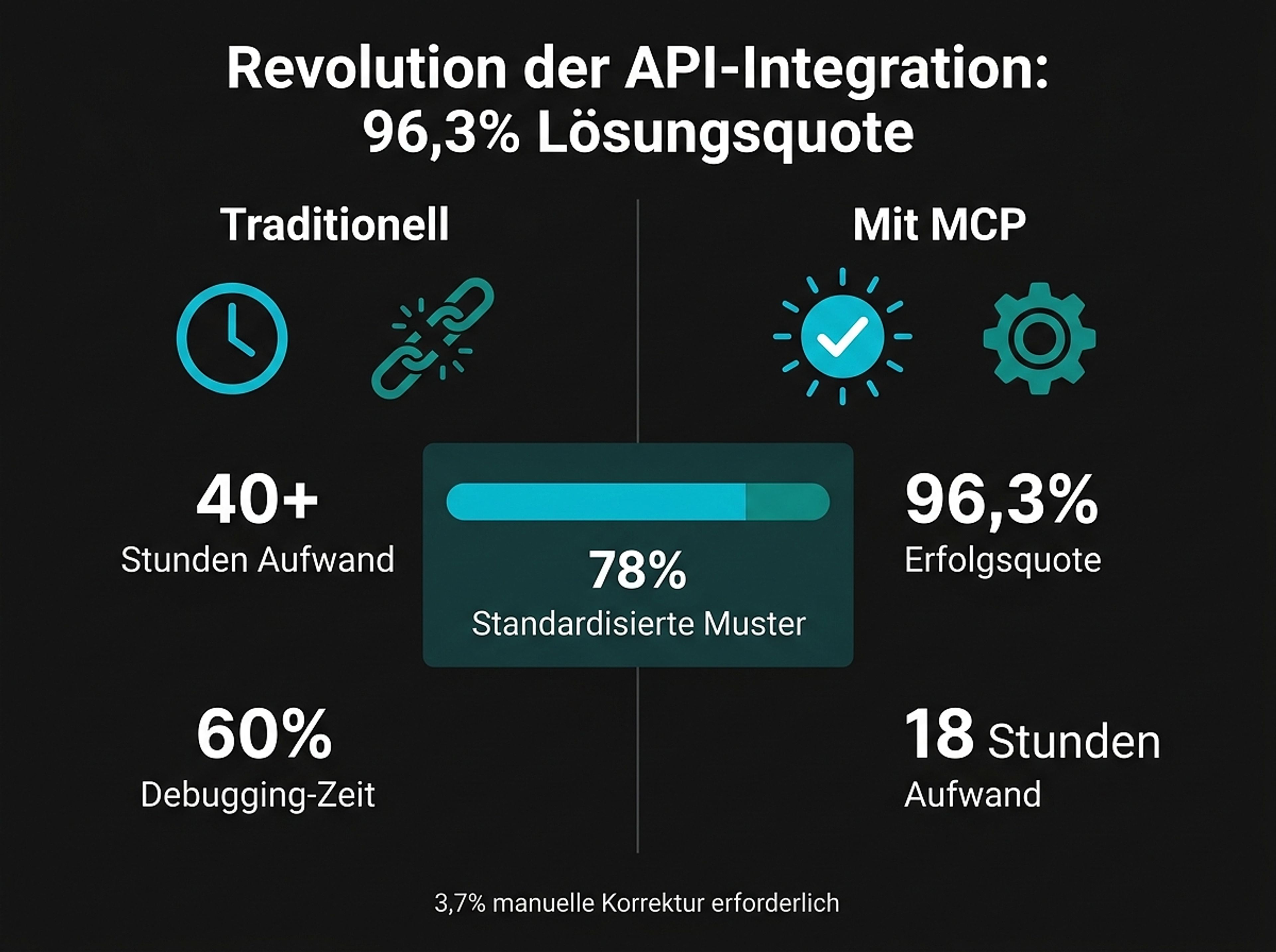 Selbstständige KI-Agenten mit MCP: 96,3 Prozent Lösungsquote bei API-Tasks