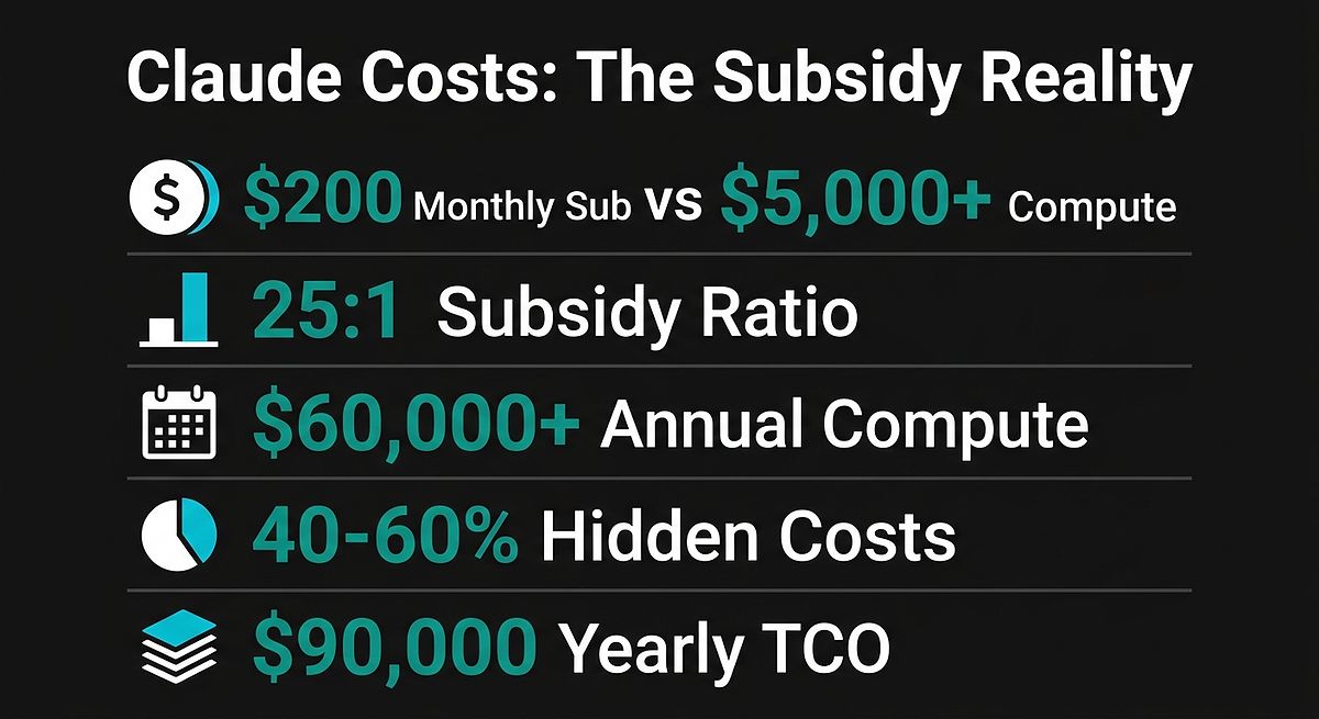 Claude Costs: Hidden Subsidy Reality