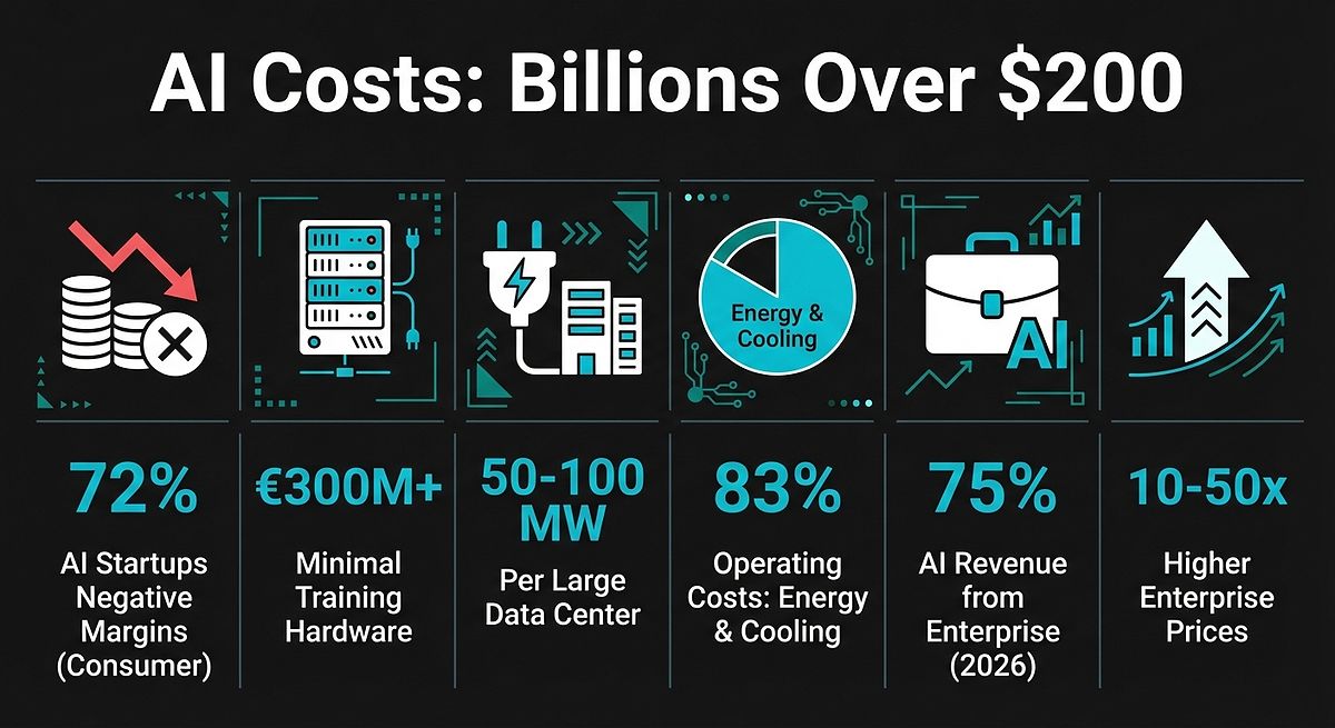 AI Costs: Billions, Not $200