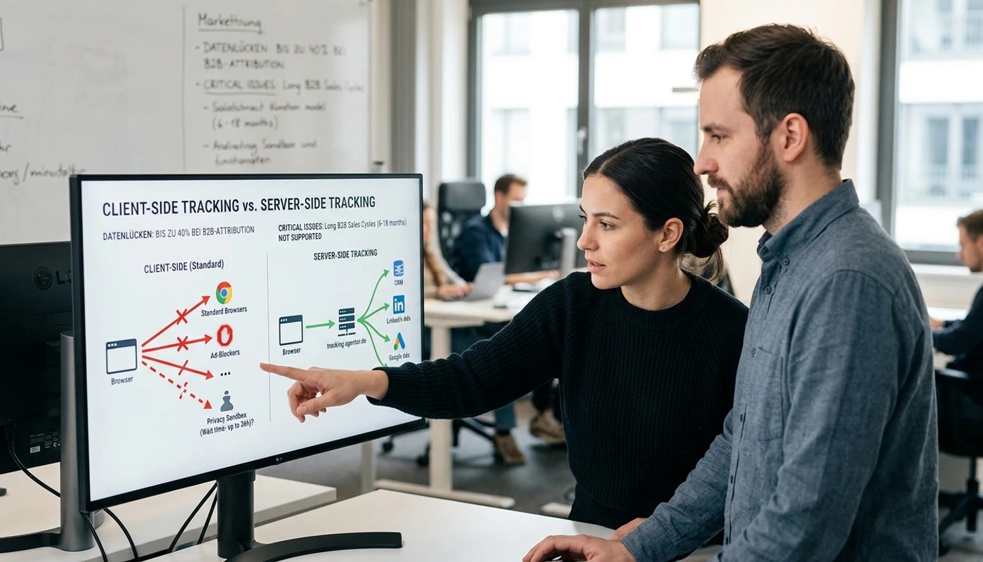Privacy Sandbox floppt: Warum B2B-Agenturen auf Serverseitiges Tracking wechseln - Symbolbild