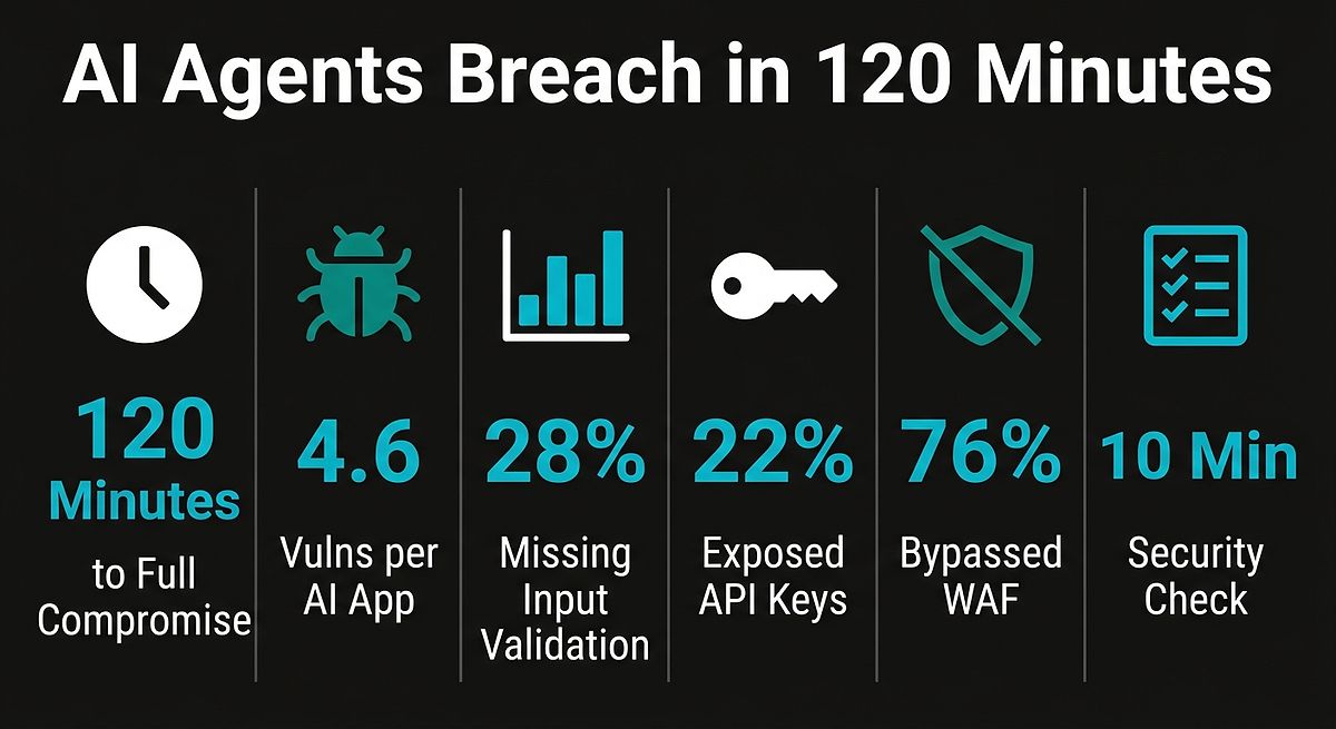 AI Agents Breach in 120 Minutes